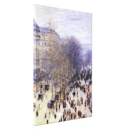 Boulevard des Capucines by Claude Monet, Fine Art Canvas Print