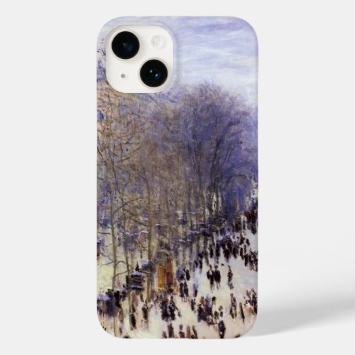 Boulevard des Capucines by Claude Monet Fine Art Case_Mate iPhone 14 Case