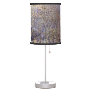 Boulevard des Capucines by Claude Monet, Fine Art Table Lamp