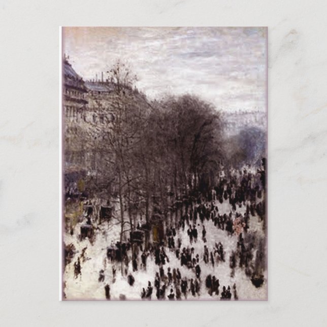 Boulevard des Capucines Postcard (Front)