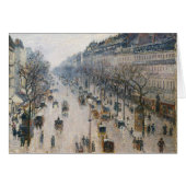 Boulevard Montmartre - Paris - Camille Pissarro (Front Horizontal)