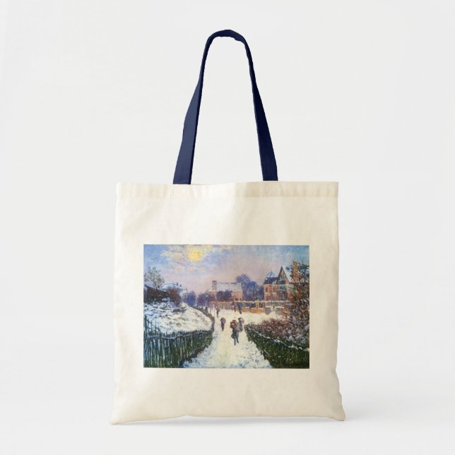 Boulevard Saint Denis Argenteuil by Claude Monet Tote Bag (Front)