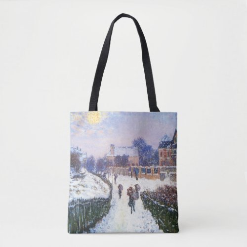 Boulevard Saint Denis Argenteuil by Claude Monet Tote Bag