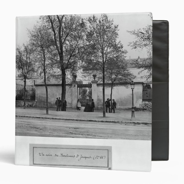 Boulevard Saint-Jacques Binder (Front/Inside)