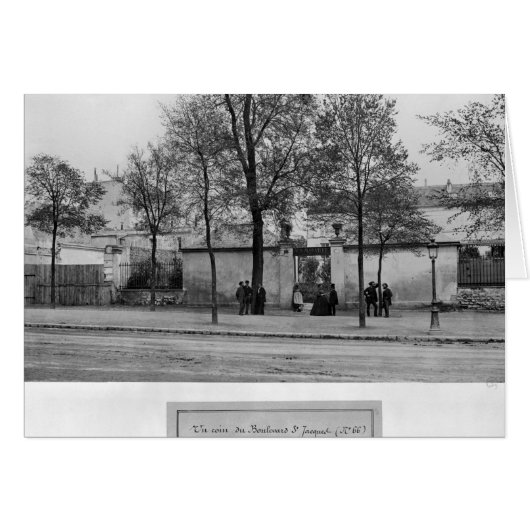 Boulevard Saint-Jacques Cards (Front Horizontal)