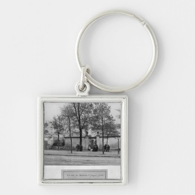 Boulevard Saint-Jacques Keychain (Front)