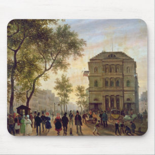 Boulevard Saint-Martin and the Theatre de Mouse Pad
