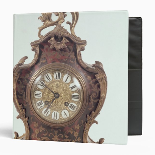 Boulle bracket clock by A.Brocot Delettrez 3 Ring Binder (Front/Inside)