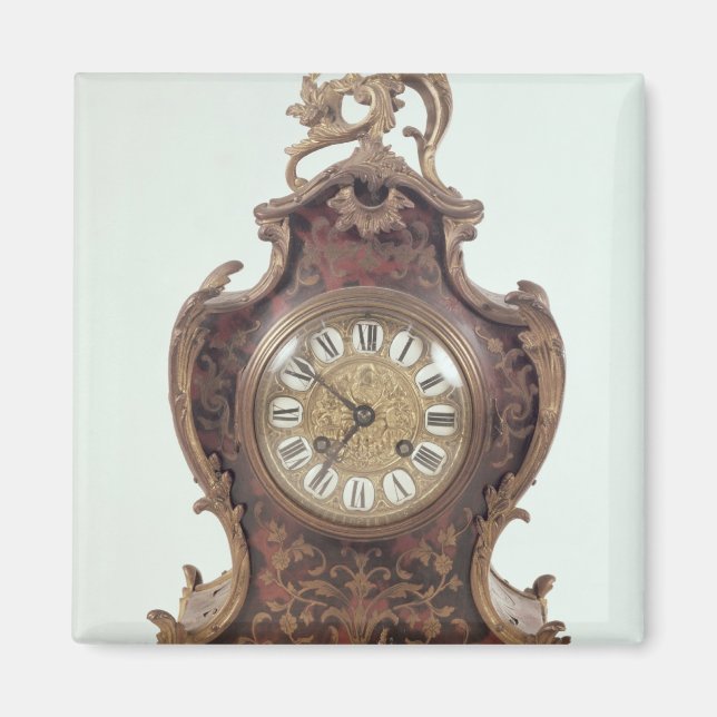 Boulle bracket clock by A.Brocot Delettrez Magnet (Front)