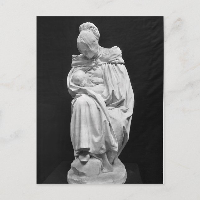 Boulonnaise Woman Feeding her Child Postcard (Front)