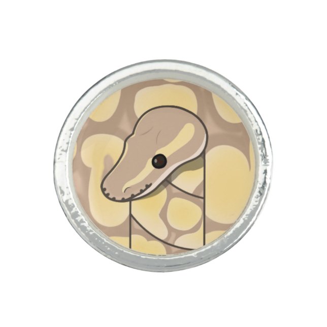 bouman305 ball python Pastel Banana (adult) Ring (Front)