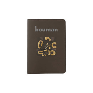 bouman388 ball python black-Lace Passport Holder