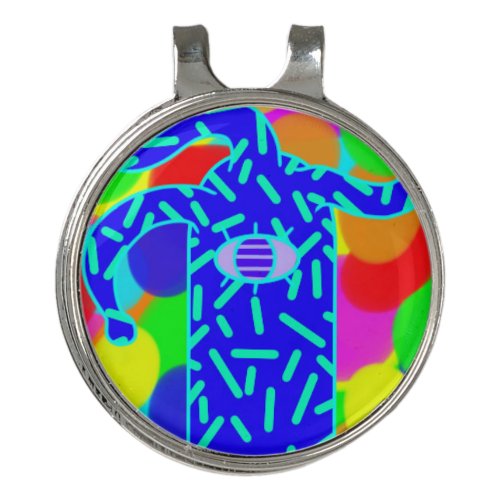 bouman424 PsychedelicUnknown4 Golf Hat Clip