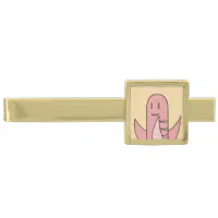 bouman47 octopus wiener gold finish tie bar | Zazzle