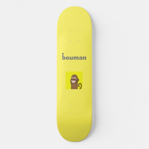 bouman71 見ざる skateboard