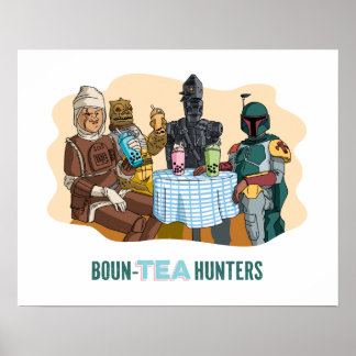 Boun-TEA Hunters Poster