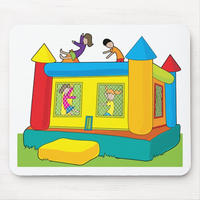 Bounce Castle Kids Mouse Pad (Front)