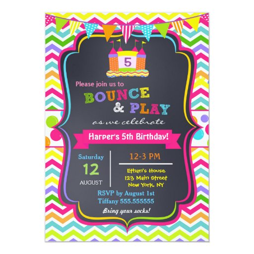 Birthday House Party Invitations 3