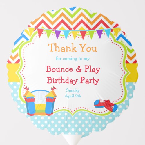 Bounce House Bouncy Castle Birthday Party Balloon