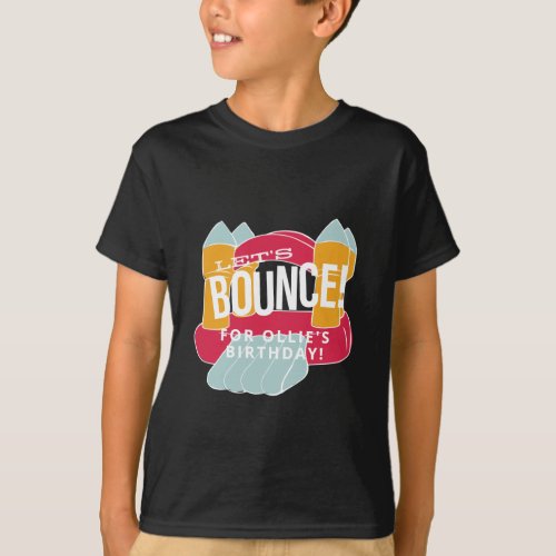 Bounce Housecastle party design T_Shirt