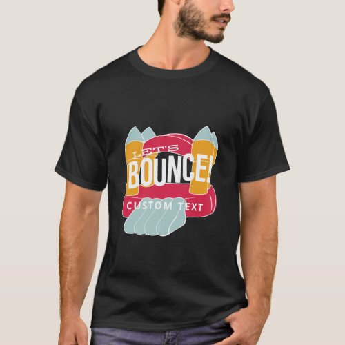 Bounce Housecastle party design T_Shirt