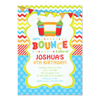 Bounce House Invitations 10