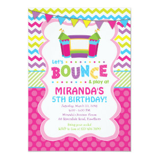 Bounce House Invitations 7