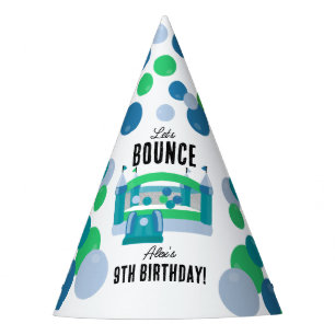 Bounce House Jumping Castle Boys Birthday Party Party Hat
