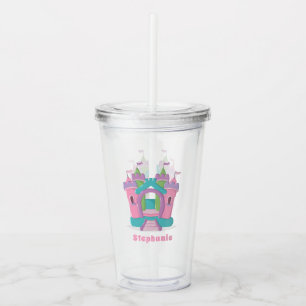 Bounce House Party Acrylic Tumbler
