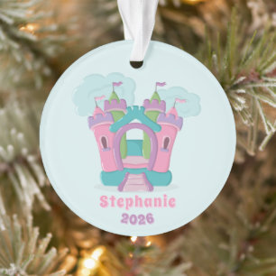 Bounce House Party Ornament