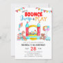 Bounce Jump Play Kids Trampoline Park Birthday Invitation