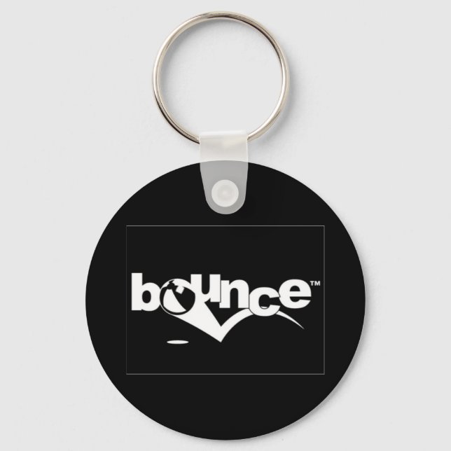 Bounce KeyChain B/W (Front)