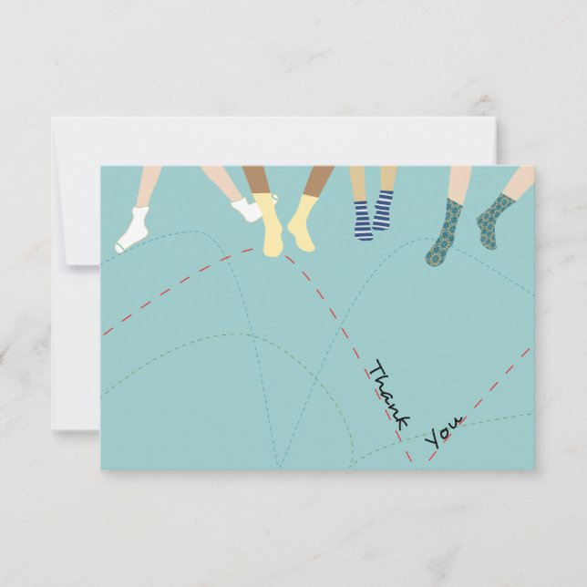 Bounce Party Flat Thank You (Front)