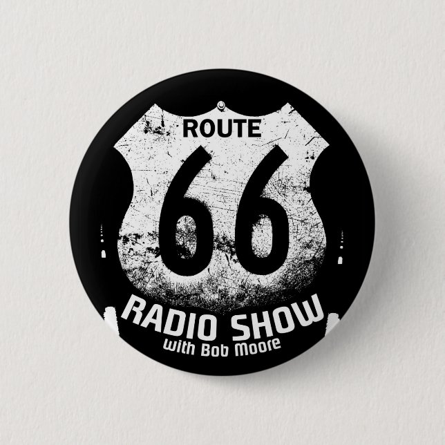 Bounce Radio Route 66 Button (Front)