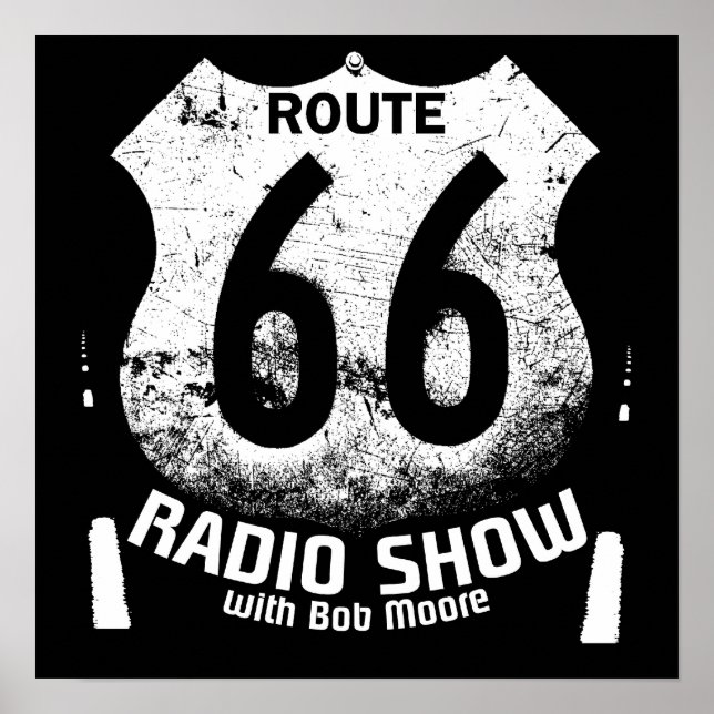 Bounce Radio Route 66 Poster (Front)