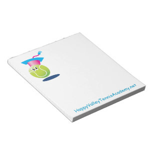 Bouncee™ smiling tennis ball_student of the game notepad