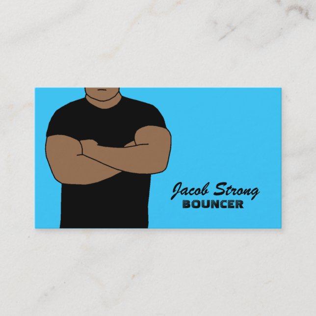 Bouncer Business Cards (Front)