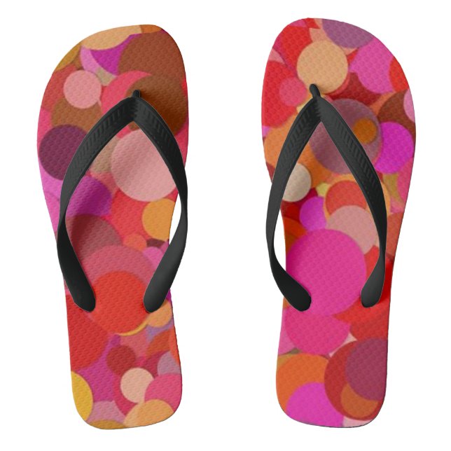 Bouncy Balls Summer Sandals Flip Flops  (Footbed)