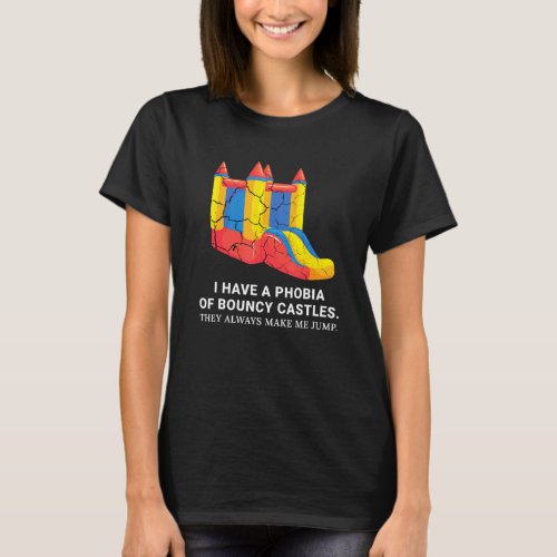 Bouncy Castle Inspired Bounce House Related Bouncy T_Shirt