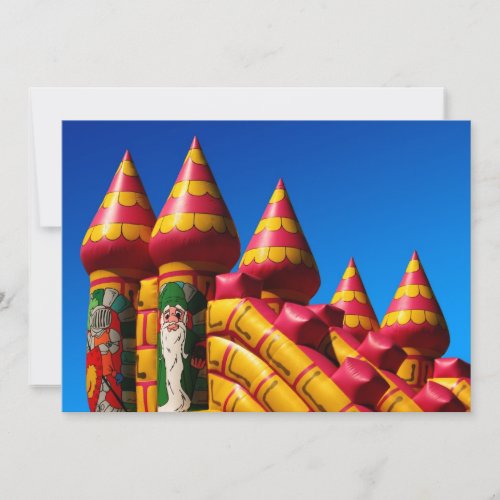 Bouncy Castle Party Invite