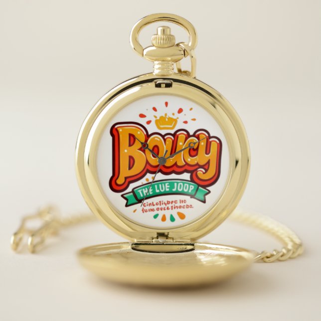 Bouncy Crown Pocket Watch (Inside)
