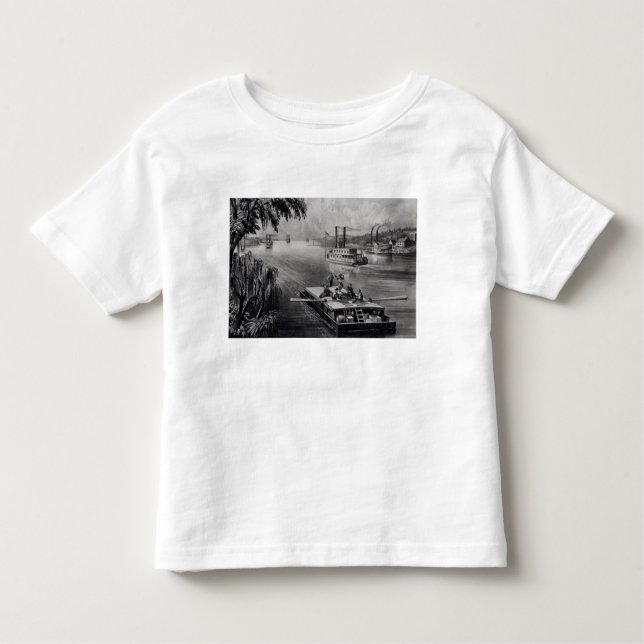 Bound Down the River Toddler T-shirt (Front)