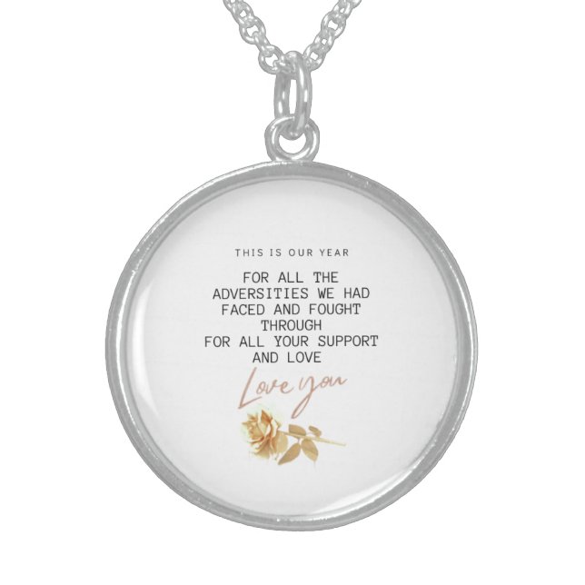 Bound Forever Couple Goals Necklace   (Front)