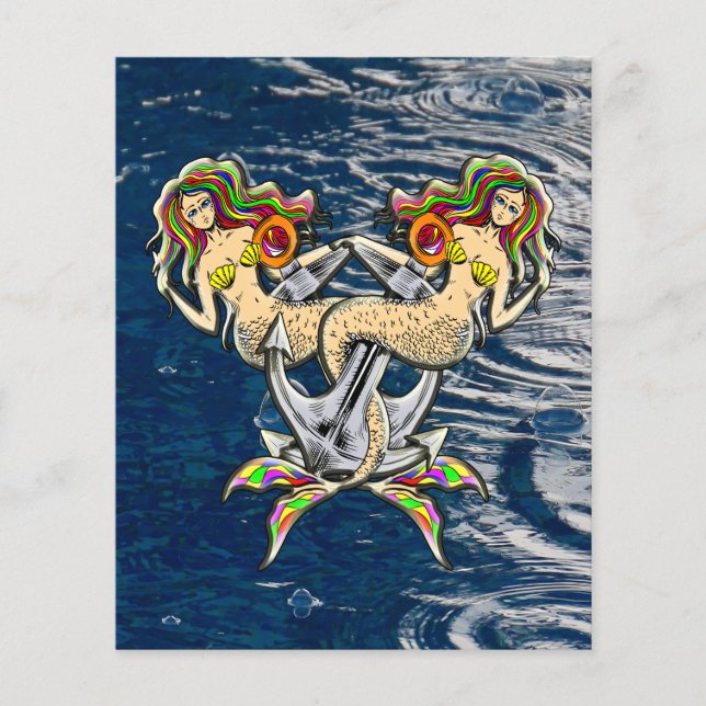 Bound Mermaids - Nautical Design for Ocean Lovers (Front)