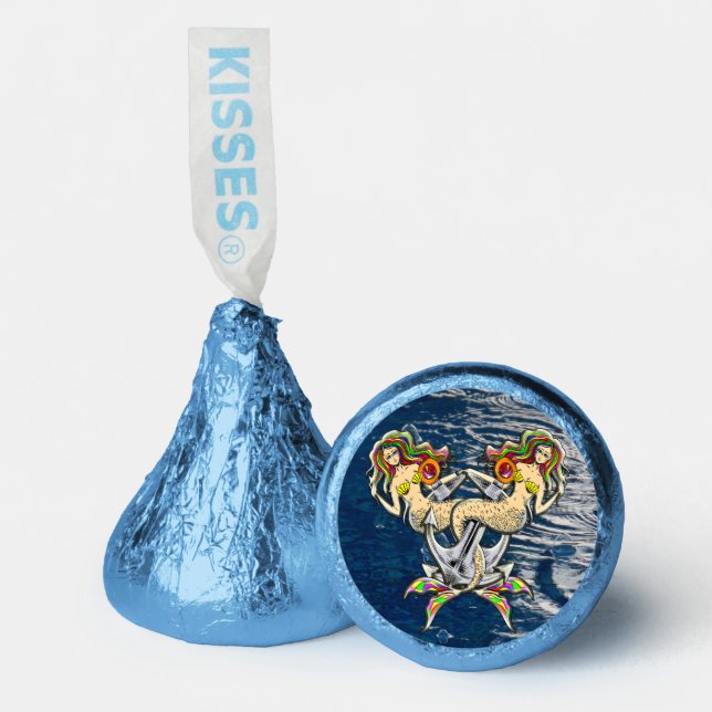 Bound Mermaids - Nautical Design for Ocean Lovers Hershey®'s Kisses® (Front)