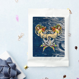 Bound Mermaids - Nautical Design for Ocean Lovers Hot Chocolate Drink Mix