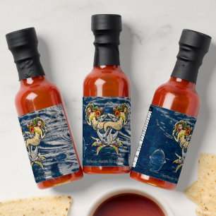 Bound Mermaids - Nautical Design for Ocean Lovers Hot Sauces