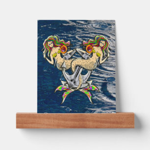 Bound Mermaids - Nautical Design for Ocean Lovers Picture Ledge