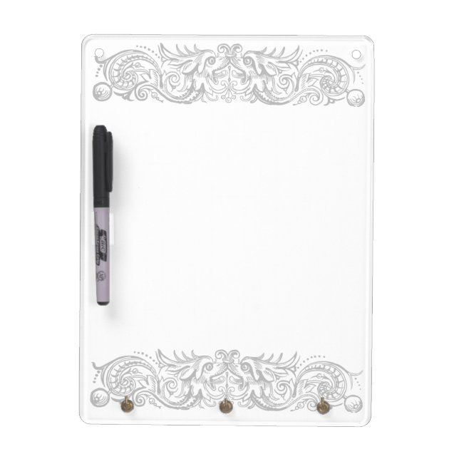 Bound Monsters 3-Key Dry Erase Board (Front)