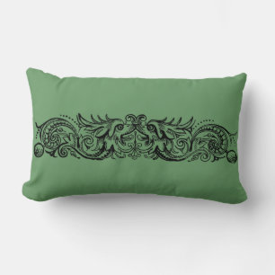 Bound Monsters Cotton Lumbar Pillow